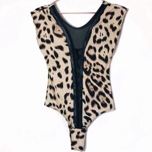 Cleo Leopard Bodysuit